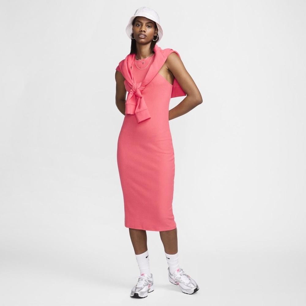 Nike vintage retro tennis tight slim fit pink dress skirt special edition